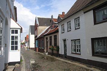 Wasserreihe in Husum