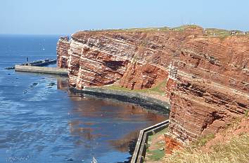 Oberland von Helgoland mit Blick zur Langen Anna