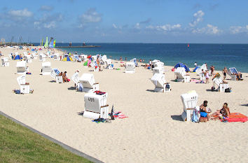 Strand auf Sylt mit Strandkörben