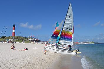 Segelboot auf Sylt