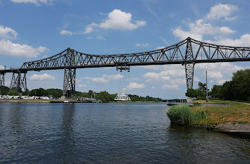 Eisenbahnhochbrücke in Rendsburg