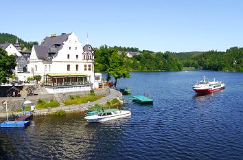 Bleilochstausee Ausflugsschiff Saalburg