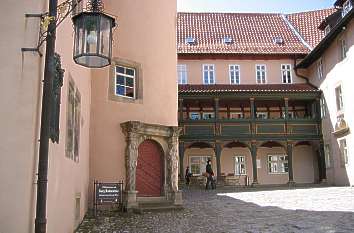 Innenhof der Burg Bodenstein