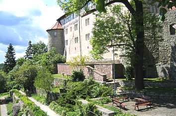 Terrassengärten vor der Burg Bodenstein