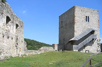 Ostburg der Brandenburg mit Wohnturm