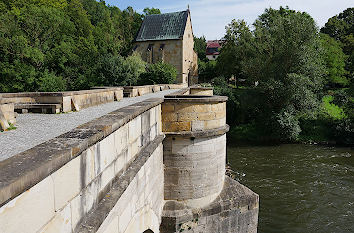 Creuzburger Brücke mit Liborius Kapelle