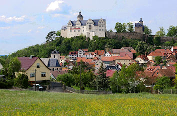 Blick auf Burg Ranis