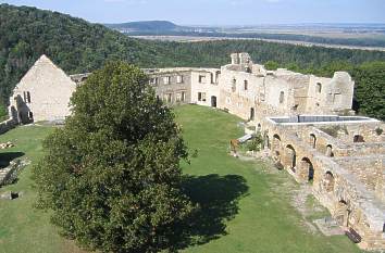 Burghof Burg Gleichen