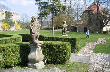 Burginneres der Burg Creuzburg