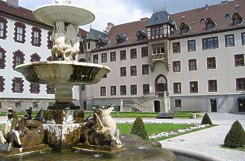 Innenhof Schloss Elisabethenburg