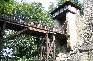 Zugbrücke Burg Greifenstein