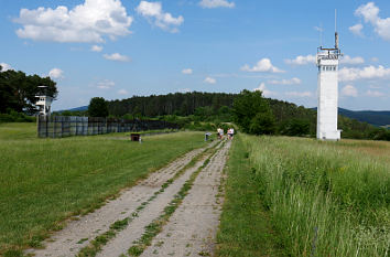 Amerikanischer Beobachtungsturm und Grenzturm DDR