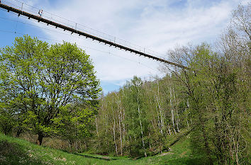 Bärental mit Hängebrücke bei Braunsroda