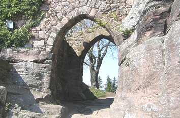 Zugang zum äußeren Burgring