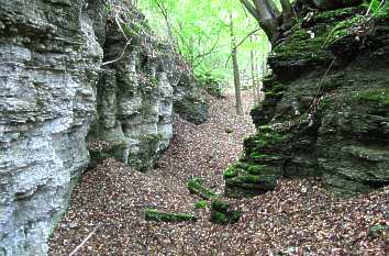 Felsen am Barbarossa-Treppenweg