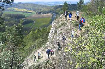 Oberhalb der Tannhäuser Höhle