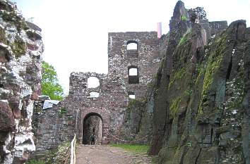 Eingang zur Hauptburg Hohnstein