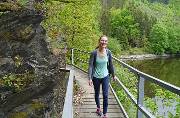 Elisa am Kobersfelsen (Saale)