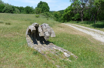 Kunst am Wanderweg im Hainich