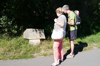 Goethezitat am Maria-Pawlowna-Weg