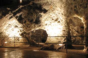 Kristallgrotte in der Marienglashöhle