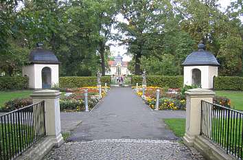 Blickachse zur Orangerie Meuselwitz