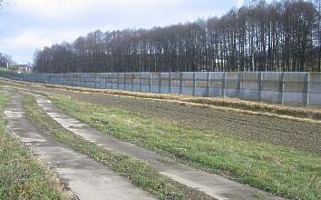 Grenzsperranlage am Grenzmuseum