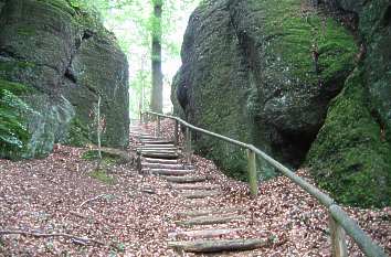 Wanderweg zur Elvenhöhle