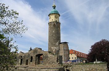 Schlossruine Neideck mit Turm