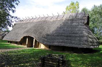 Germanisches Langhaus in Niederdorla