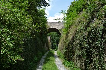 Halsgraben Oberschloss Kranichfeld