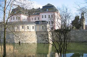 Rückseite Wasserschloss Oppurg