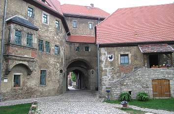Innenhof der Ordensburg Liebstedt