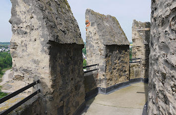 Auf dem Turm der Osterburg Weida