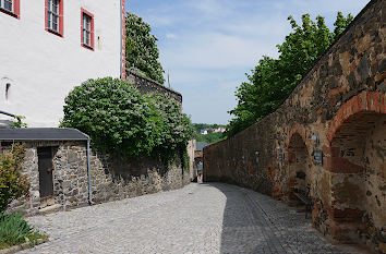 Aufgang zur Osterburg Weida