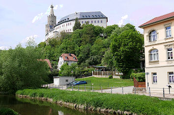 Osterburg von Weida aus gesehen