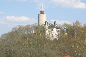 Burg Posterstein aus der Ferne