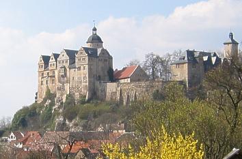 Blick zur Burg Ranis