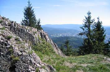 Porphyrfelsen auf dem Ruppberg