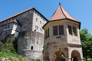 Turm am Schloss Bertholdsburg in Schleusingen