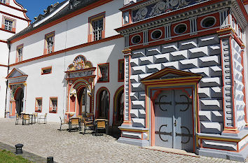 Renaissancefassade Schloss Ehrenstein Ohrdruf