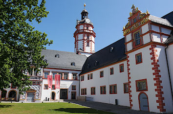 Schlosshof Schloss Ehrenstein in Ohrdruf
