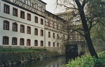 Senfmühle Kleinhettstedt mit Mühlgraben