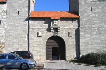 Zugang Burghof Wachsenburg