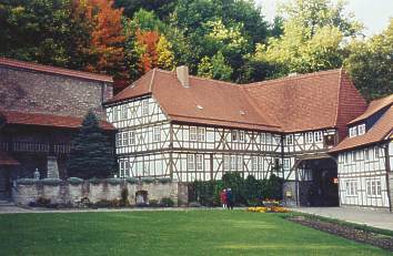 Innenhof Kloster Zella