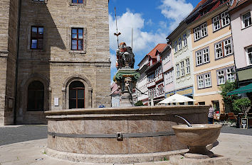 Brunnen vor dem Rathaus in Bad Langensalza