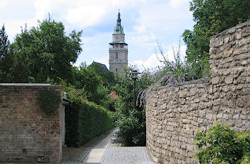 Gartenweg am Friederikenschlösschen in Bad Langensalza