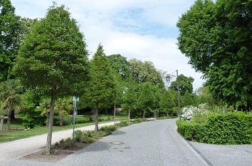 Kurpromenade mit Kurpark Bad Langensalza
