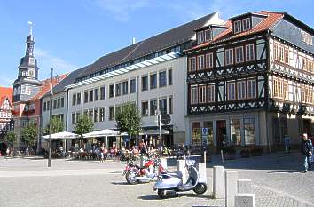 Markt mit Rathaus in Eisenach