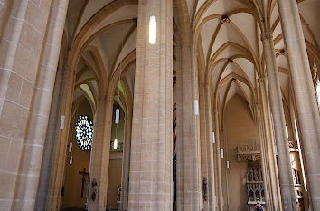 Halle der Severikirche in Erfurt